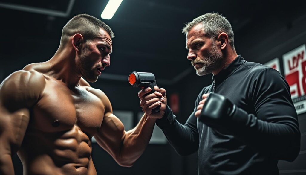 Du Plessis utilise un taser pour préparer Chimaev : une méthode inattendue découvrez comment du plessis surprend tout le monde en utilisant un taser pour se préparer à affronter chimaev. une méthode d’entraînement originale qui suscite curiosité et débats dans le monde des arts martiaux.