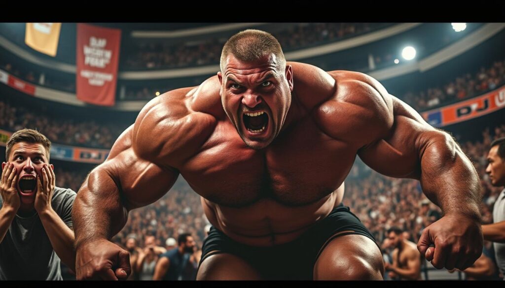 découvrez comment eddie hall, l'ancien homme le plus fort du monde, a provoqué une blessure à un fan après avoir subi deux violentes claques d'un autre compétiteur. un moment choquant qui soulève des questions sur la sécurité lors des événements de force.