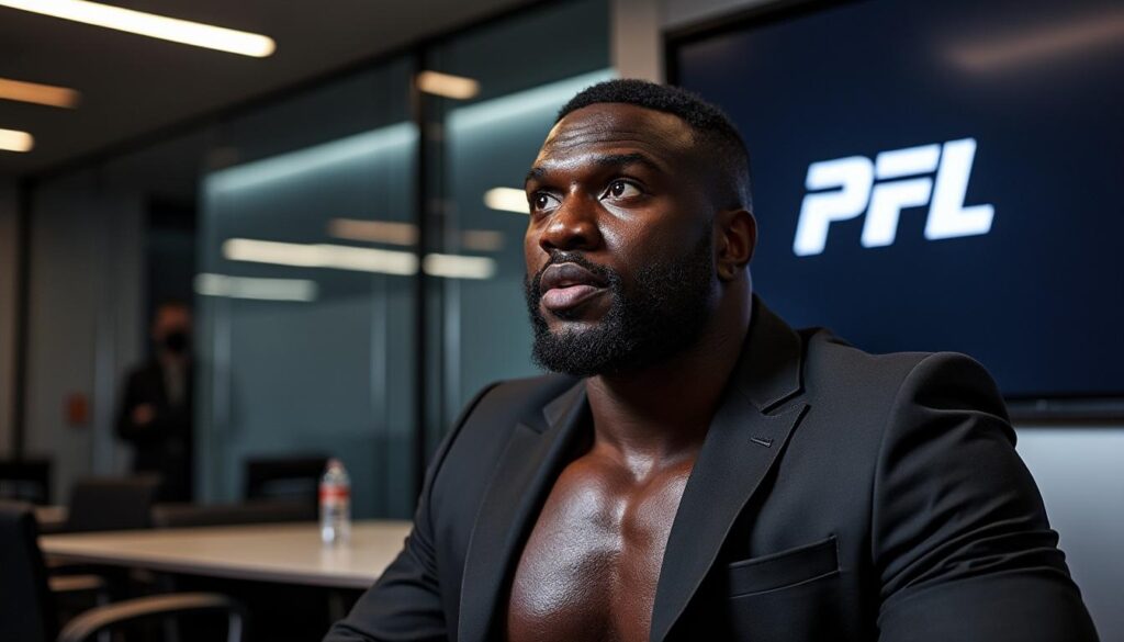 Francis Ngannou réagit aux remarques du président du PFL découvrez la réaction de francis ngannou suite aux récentes remarques du président du pfl. analyse, déclarations et enjeux autour de cette prise de parole dans le monde du mma.
