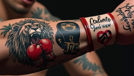 Les tatouages emblématiques des boxeurs : un aperçu de leur signification découvrez l'univers fascinant des tatouages emblématiques des boxeurs et explorez leur signification profonde. plongez dans l'histoire des motifs et symboles qui honorent leur parcours, leur culture et leur force.