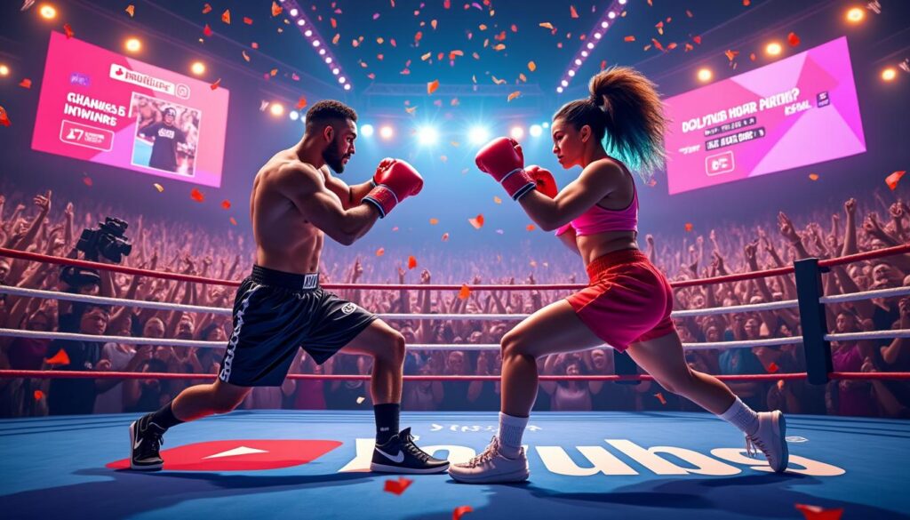 L’essor des Youtubeurs boxeurs : un nouveau phénomène culturel découvrez comment les youtubeurs se lancent dans la boxe et transforment cet art en un spectacle culturel inédit, mêlant divertissement et compétition, pour capter l’attention de millions de fans.