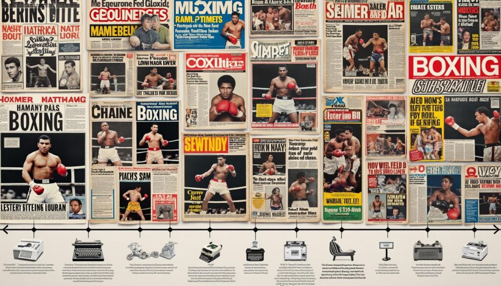 explorez comment la presse écrite a traité la boxe au fil des décennies : tendances, évolutions et moments marquants à travers un panorama informatif et passionnant.