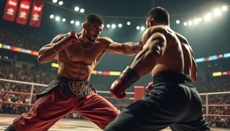 Oualy Tandia relève le défi lancé par Baki lors de l’ARES découvrez comment oualy tandia s'affirme en répondant au défi lancé par baki lors de l'événement ares. un affrontement captivant qui met en lumière le talent et la détermination de ces deux compétiteurs.