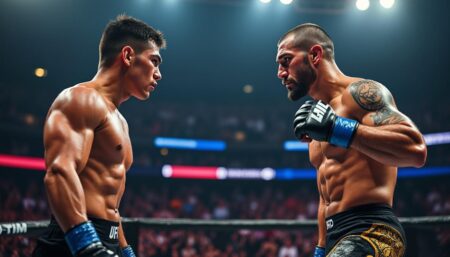 Shavkat Rakhmonov face à un jeune prodige de l’UFC découvrez le choc explosif entre shavkat rakhmonov et un jeune prodige de l'ufc. plongez dans l'univers des arts martiaux mixtes alors que ces combattants talentueux s'affrontent dans un duel captivant. ne manquez pas cette confrontation prometteuse qui pourrait redéfinir l'avenir de l'ufc!