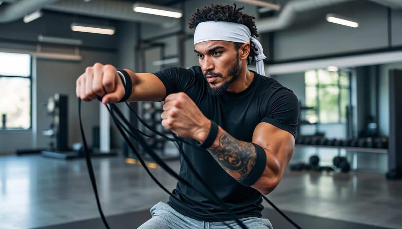 découvrez notre système d'élastique pour le shadow boxing, une méthode innovante conçue pour améliorer votre technique, augmenter votre puissance et affiner votre agilité. transformez vos entraînements et atteignez vos objectifs de manière efficace et ludique.