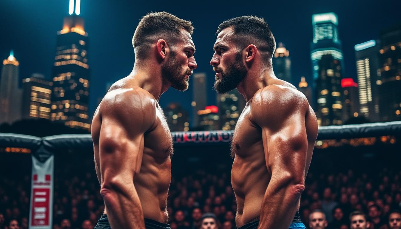 découvrez les coulisses de l’ufc 319 avec les échanges captivants entre khamzat chimaev et dricus du plessis. analyse, tensions et déclarations exclusives au rendez-vous pour les fans de mma !