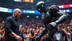 découvrez comment un robot a surpris dana white lors de l'ufc de shanghai et explorez toutes les réactions passionnées des fans face à cet événement inédit !
