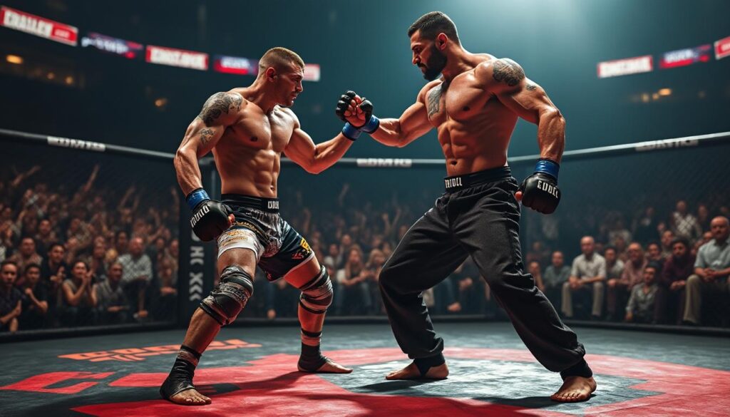 découvrez tous les détails de la première confrontation intense entre khamzat chimaev et dricus du plessis. analyse, enjeux et réactions – revivez ce face-à-face explosif entre deux figures montantes du mma.