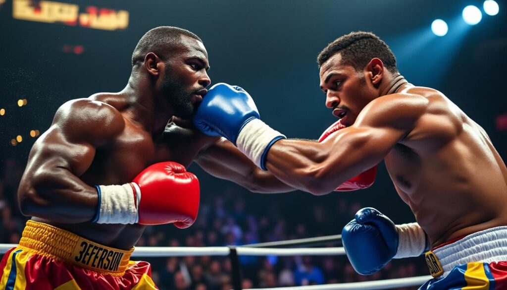 découvrez les combats qui ont marqué l'histoire de la boxe avec le choc intense entre derrick jefferson et maurice harris, ainsi que le duel épique entre hasim rahman et oleg maskaev. revivez ces moments inoubliables qui ont façonné la carrière de ces boxeurs légendaires.