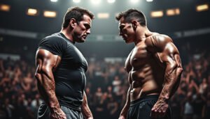 arnold schwarzenegger et chael sonnen se livrent à une confrontation intense autour du thème du fair-play, où schwarzenegger affirme fermement son refus de tolérer les tricheurs. découvrez les temps forts de cet échange passionné.