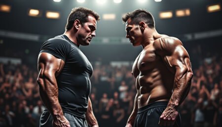 arnold schwarzenegger et chael sonnen se livrent à une confrontation intense autour du thème du fair-play, où schwarzenegger affirme fermement son refus de tolérer les tricheurs. découvrez les temps forts de cet échange passionné.