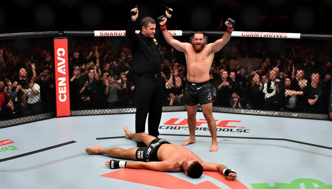 découvrez comment le principal rival de jon jones a été mis ko de façon spectaculaire lors de l'ufc de perth. tous les détails sur ce combat choc et ses répercussions pour la suite de la catégorie.