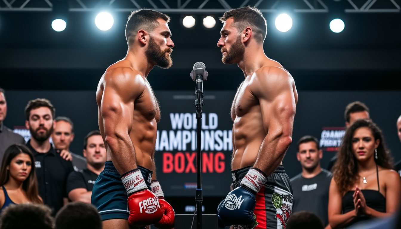 découvrez les conférences de presse les plus marquantes de l'histoire de la boxe : affrontements verbaux, annonces légendaires et moments inoubliables qui ont façonné la légende de ce sport.
