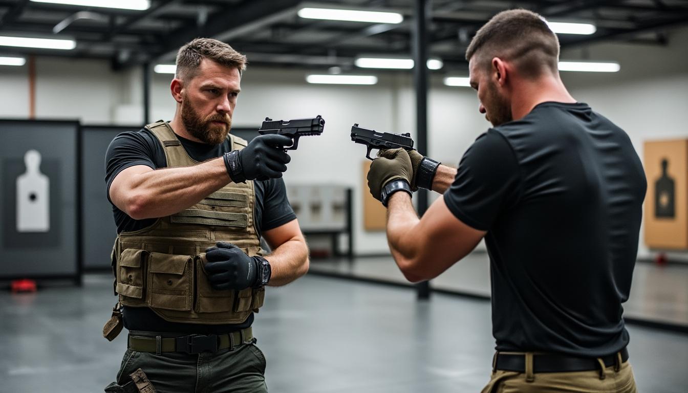 michael bisping s'associe à un entraîneur d'armes mythique, célèbre pour avoir préparé keanu reeves dans john wick, afin de se préparer pour son nouveau film d'action.