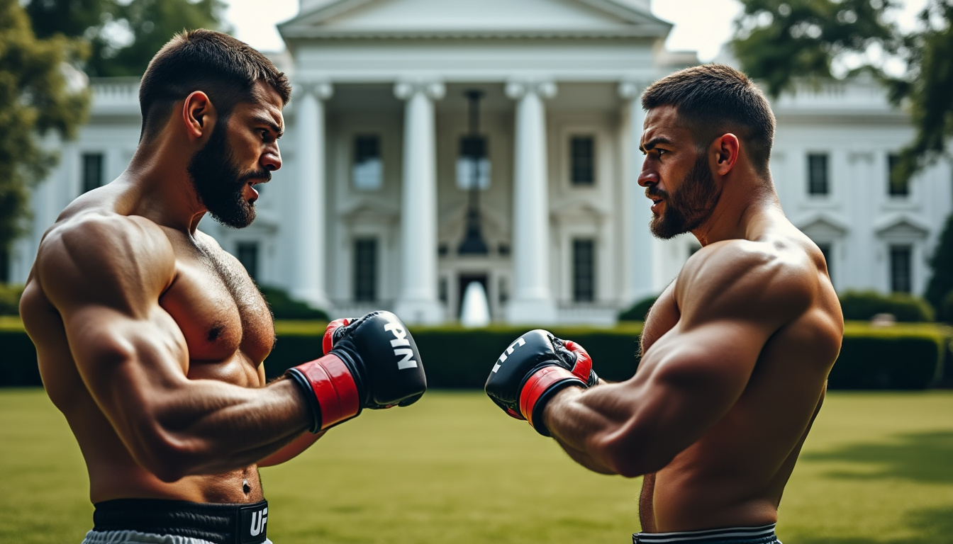 michael chandler espère organiser un face-à-face mémorable avec conor mcgregor à la maison blanche, un événement qui ferait sensation dans le monde du mma. découvrez les ambitions du combattant américain et son rêve inédit pour cet affrontement de légende.
