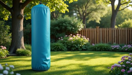 découvrez les avantages d'une housse de pluie pour protéger votre sac de frappe extérieur : durabilité accrue, préservation des performances et entraînement en toute saison.