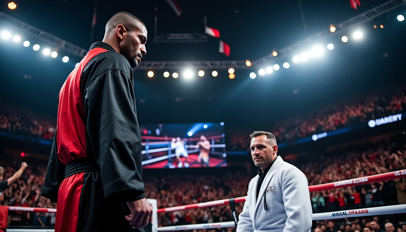 un ancien champion de l'ufc s'apprĂȘte Ă relever un nouveau dĂ©fi en faisant ses dĂ©buts dans l'univers de la boxe. dĂ©couvrez tous les dĂ©tails sur cette transition audacieuse et les enjeux de ce changement de discipline.
