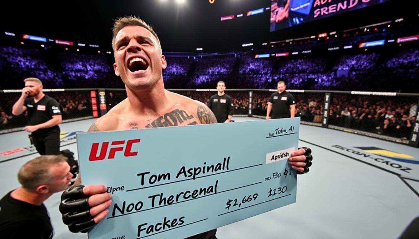 découvrez comment tom aspinall révèle l'impact du chèque qui a radicalement changé sa vie, transformant sa carrière et ses perspectives d'avenir dans le monde du mma.