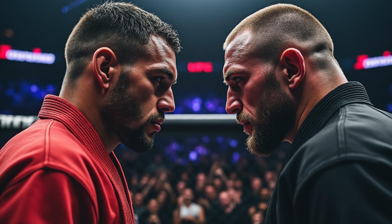 tom aspinall répond avec assurance aux déclarations de ciryl gane alors que l'ufc 321 approche, promettant un affrontement intense entre les deux poids lourds.