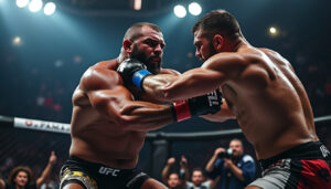 ne manquez pas le trailer officiel d'ufc 321 ! plongez dans l'ambiance explosive du choc tant attendu entre ciryl gane et tom aspinall, deux titans prêts à s'affronter dans l'octogone pour un combat inoubliable.