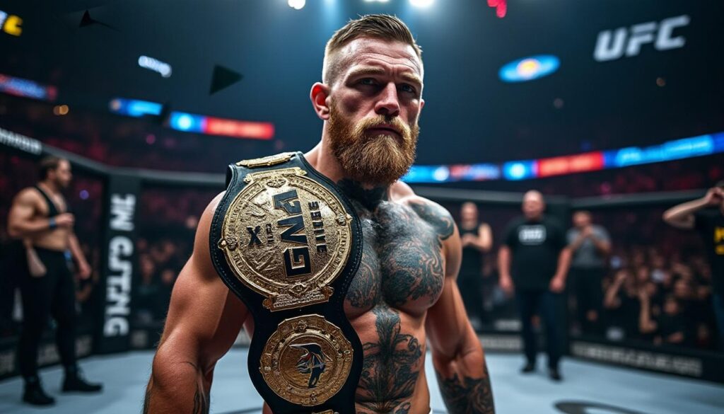 découvrez le parcours fascinant de conor mcgregor, double champion ufc, entre exploits historiques et controverses marquantes qui ont façonné son héritage dans le monde des arts martiaux mixtes.