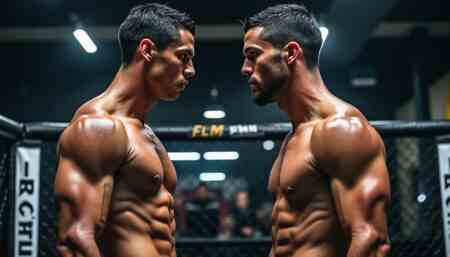 Cristiano Ronaldo et Ilia Topuria s’échangent des piques un an avant une collaboration historique en MMA découvrez les échanges tendus entre cristiano ronaldo et ilia topuria un an avant leur collaboration historique en mma, alliant passion et rivalité dans un spectacle inédit.