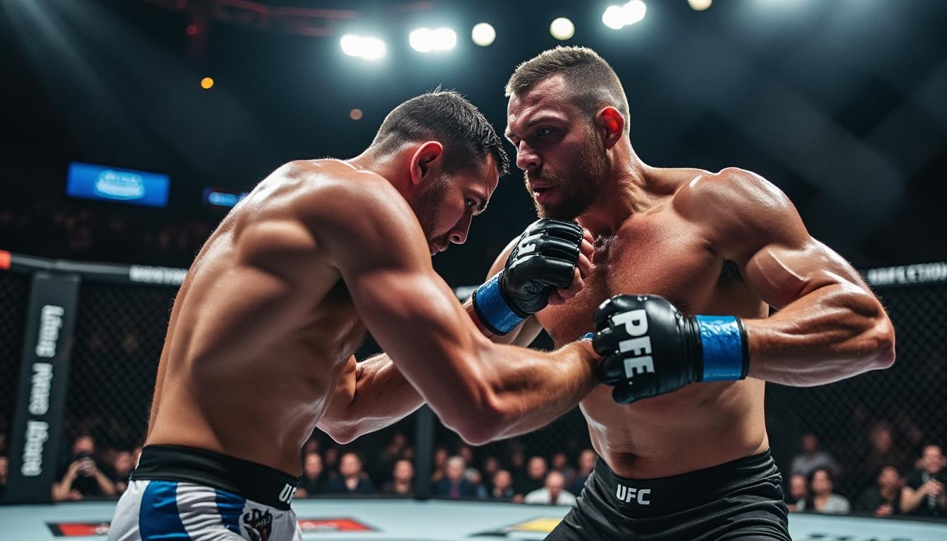 découvrez l'avis de dustin poirier sur le duel de titans entre khabib nurmagomedov et islam makhachev et qui, selon lui, domine vraiment le combat.