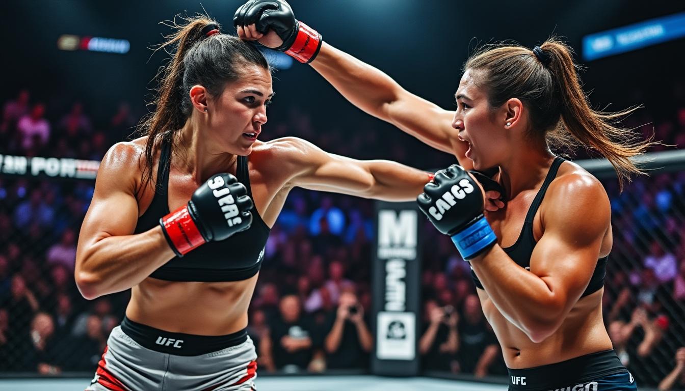 une étoile invaincue du mma soutient que le combat féminin est aussi performant, voire supérieur à celui des hommes, et qu'il gagne rapidement en reconnaissance et en niveau.