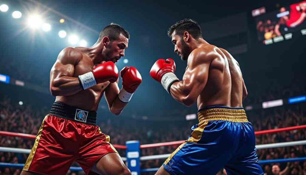 revivez l'exécution en direct à la télévision où les fans sont en délire devant le prétendant tardif pour le ko de l'année, un moment spectaculaire à ne pas manquer !