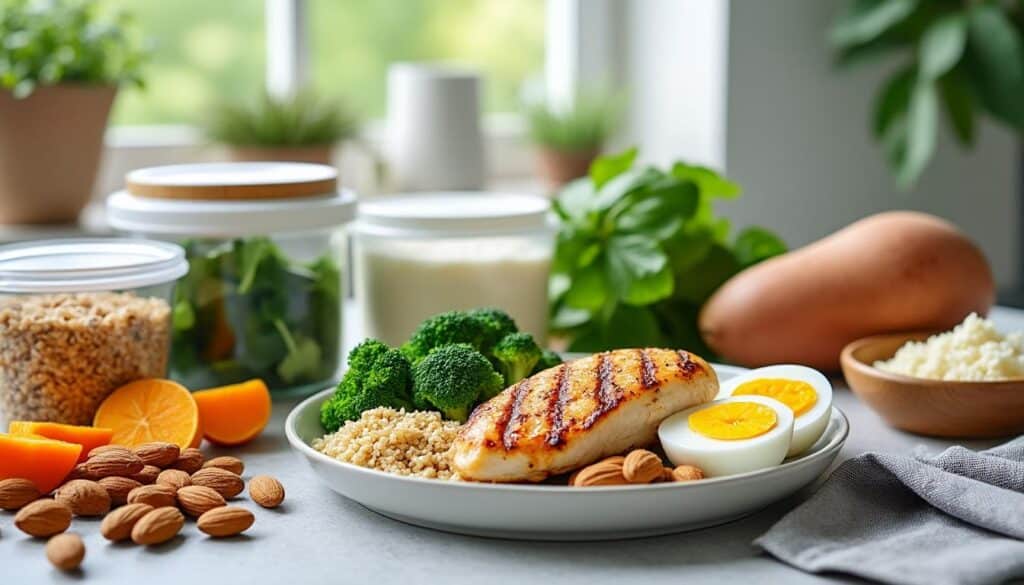 Exemple de menu pour une prise de muscle efficace découvrez un exemple de menu équilibré spécialement conçu pour une prise de muscle efficace, alliant protéines, glucides et lipides pour optimiser vos gains.