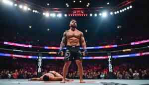 gable steveson ambitionne un appel de l'ufc aprÚs un premier combat spectaculaire, remporté par ko en seulement 25 secondes, dans un contexte sans jon jones.