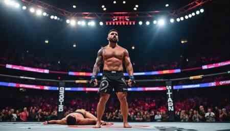 Gable Steveson espère un appel de l’UFC après un premier combat qui se termine par un KO dévastateur en seulement 25 secondes, sans Jon Jones gable steveson ambitionne un appel de l'ufc après un premier combat spectaculaire, remporté par ko en seulement 25 secondes, dans un contexte sans jon jones.