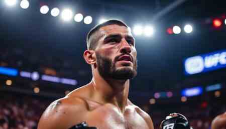 Islam Makhachev partage ses impressions après sa victoire éclatante à l’UFC 322 islam makhachev revient sur son triomphe impressionnant à l'ufc 322 et partage ses impressions après cette victoire mémorable.