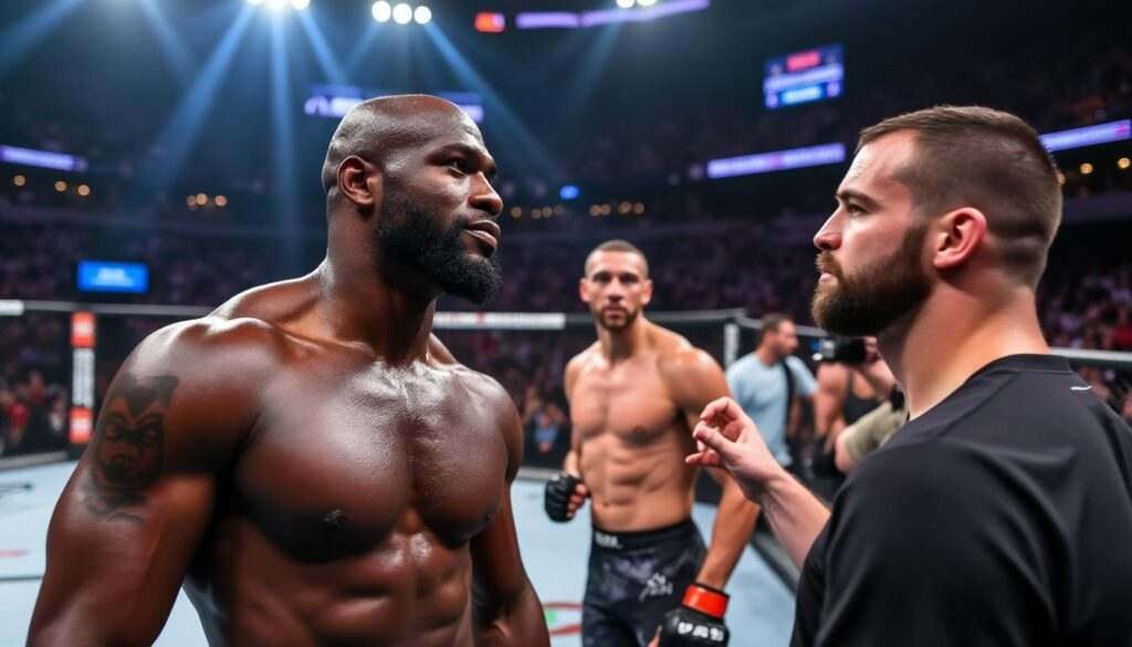 Jon Jones salue la performance impressionnante de Ciryl Gane contre Tom Aspinall découvrez le commentaire de jon jones saluant la performance remarquable de ciryl gane lors de son combat face à tom aspinall. analyse et réactions exclusives.