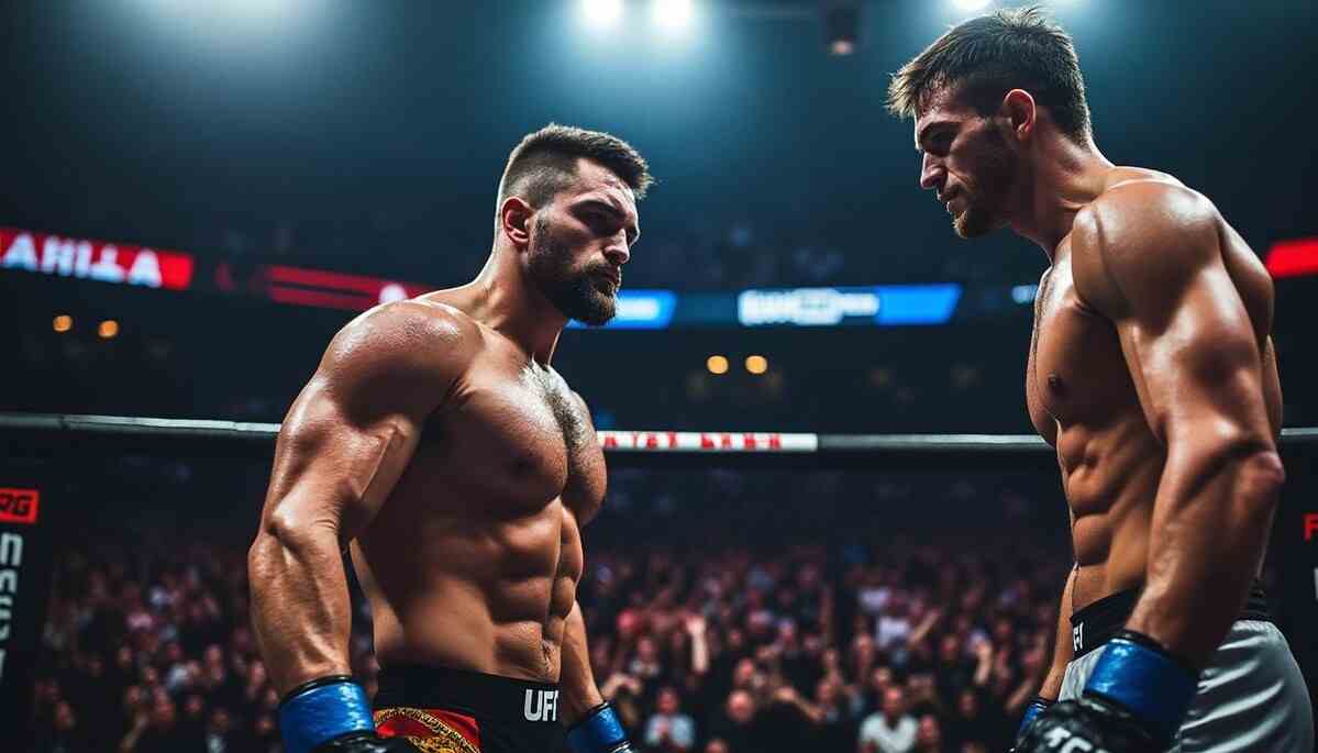 découvrez le face-à -face explosif entre khamzat chimaev et nassourdine imavov : un duel intense plein de promesses et de rivalité sur le ring.