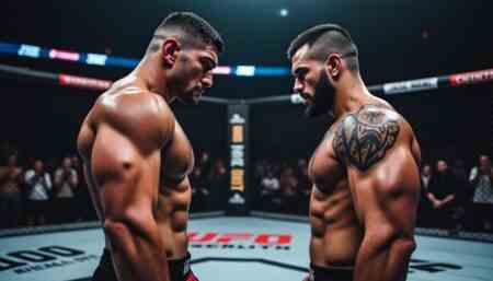 Khamzat Chimaev adresse un message fort à Nassourdine Imavov : le duel s’annonce intense khamzat chimaev lance un message puissant à nassourdine imavov, promettant un duel intense et spectaculaire entre les deux combattants.