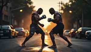 découvrez comment khamzat chimaev et jon jones ont déclenché un affrontement intense en pleine rue, entre rivalité et tensions explosives.