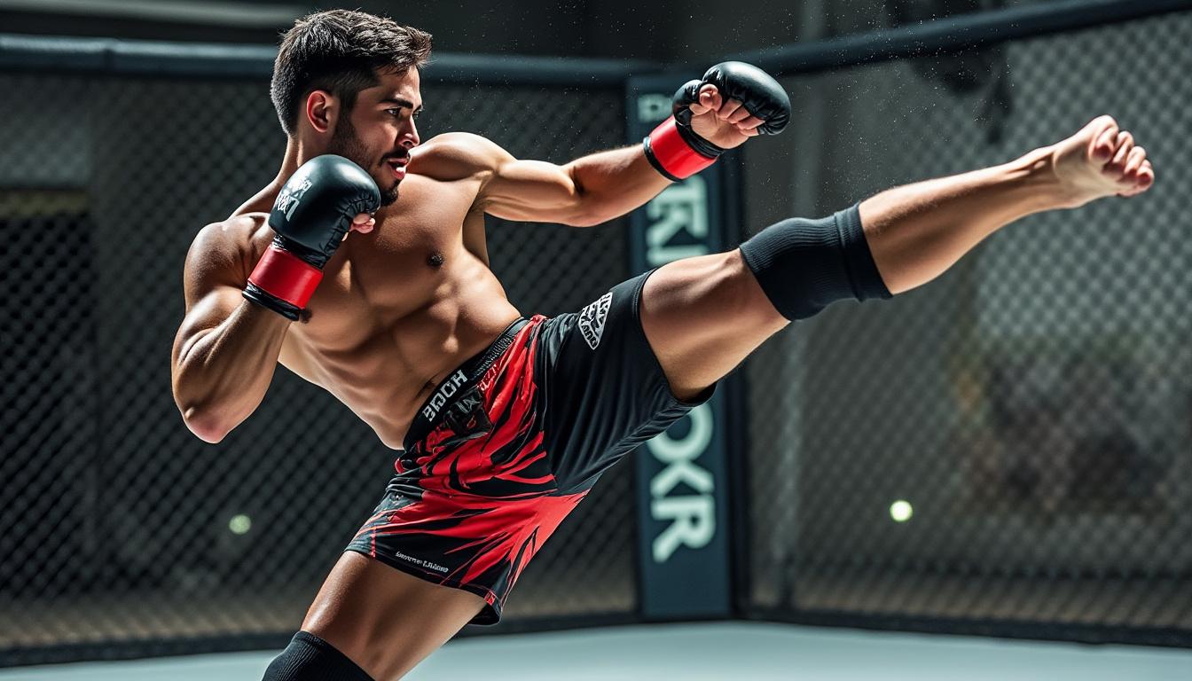 découvrez le ko impitoyable réalisé par l'ancien adversaire de mauricio ruffy avec un coup de pied à la tête hors de l'octogone, un moment choc du combat.