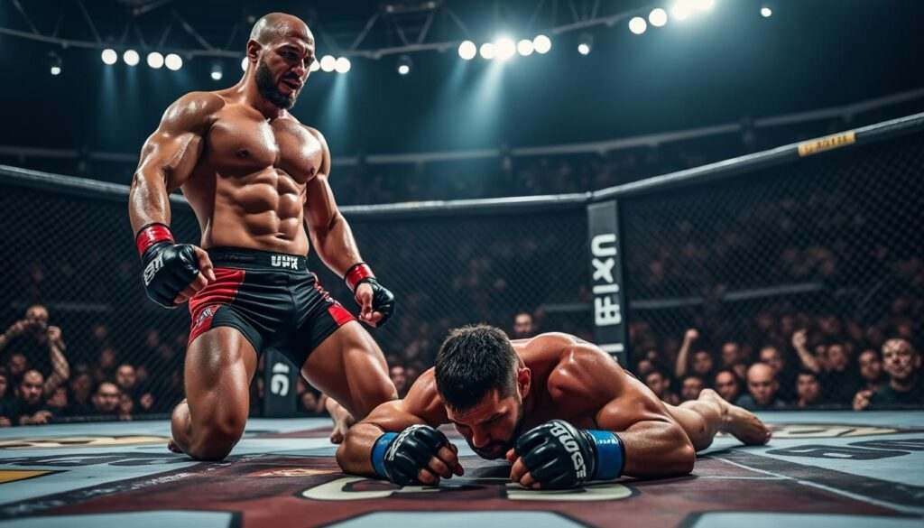 découvrez un combat de mma hors du commun où 5 knockdowns surviennent en seulement 20 secondes. suspense, adrénaline et spectacle garantis dans ce face-à-face explosif !