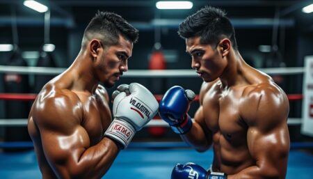 ramon cardenas et junto nakatani s'entraînent ensemble pour peaufiner leurs techniques avant leurs prochains affrontements majeurs.