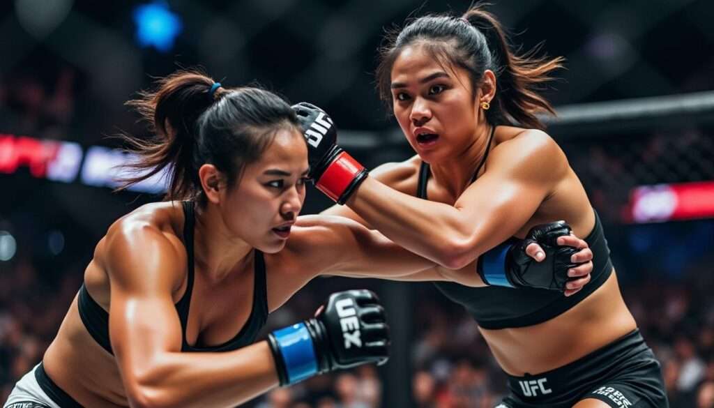 UFC 322 : La suprématie de Shevchenko face à Weili Zhang revivez le combat épique de l'ufc 322 où shevchenko a démontré sa suprématie face à weili zhang dans un duel intense et mémorable.