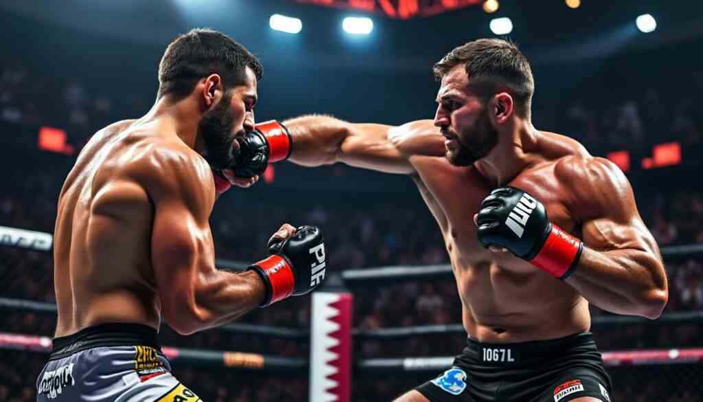 UFC Qatar : Un remplaçant surprise triomphe dès le premier round découvrez le combat spectaculaire de l'ufc qatar où un remplaçant surprise s'impose avec une victoire éclatante dès le premier round. revivez les moments forts de cet exploit inattendu.