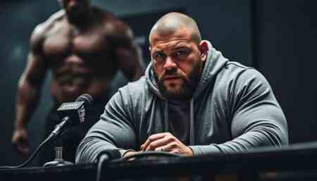 eddie hall annonce enfin le prix pour un combat contre francis ngannou, après avoir initialement rejeté cette confrontation, suscitant l'attente des fans.