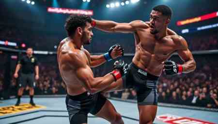 eridson garcia crée la surprise en battant taiga lors d'un combat intense à riyadh, offrant un moment mémorable aux fans de sports de combat.