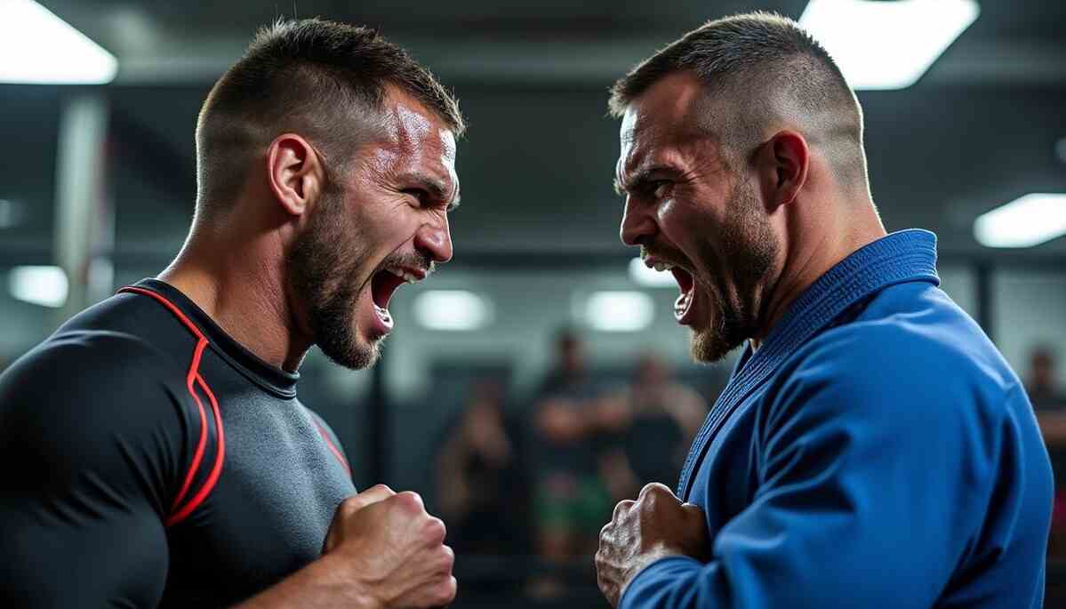 découvrez le vif échange entre khamzat chimaev et nassourdine imavov sur instagram, où les deux combattants se répondent avec intensité.