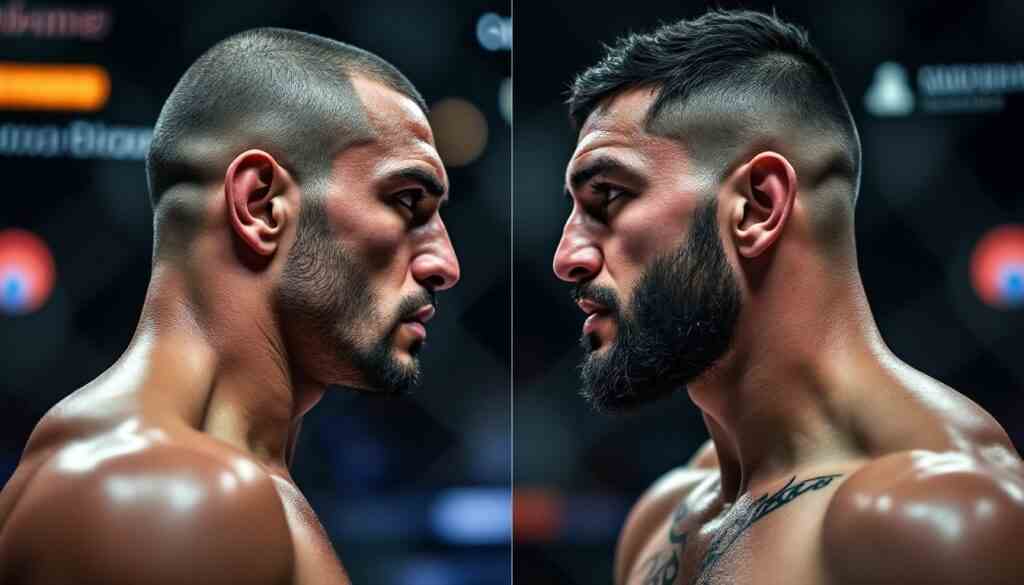 découvrez l'échange musclé entre khamzat chimaev et nassourdine imavov sur instagram, où les deux combattants s'affrontent verbalement en ligne.