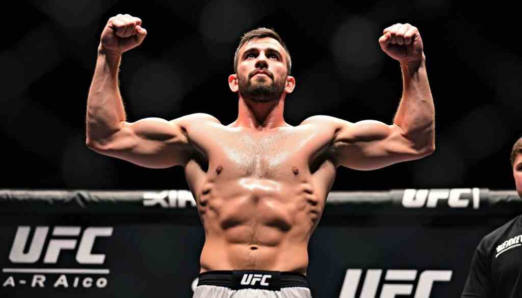 Morgan Charrière franchit avec succès la pesée, prêt pour son grand retour à l’UFC morgan charrière réussit la pesée avec succès et se prépare à faire un retour triomphal à l'ufc, prêt à en découdre sur le ring.