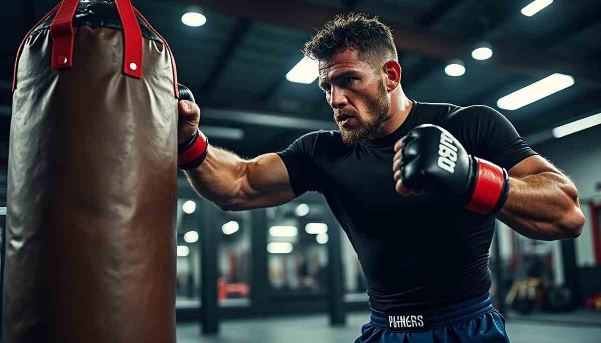 morgan charrière se prépare avec détermination pour son prochain combat, prêt à relever tous les défis et à offrir une performance intense.