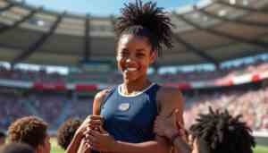 découvrez comment skye nicolson a été portée en triomphe grâce à un effort collectif exceptionnel, symbole de solidarité et de réussite partagée.