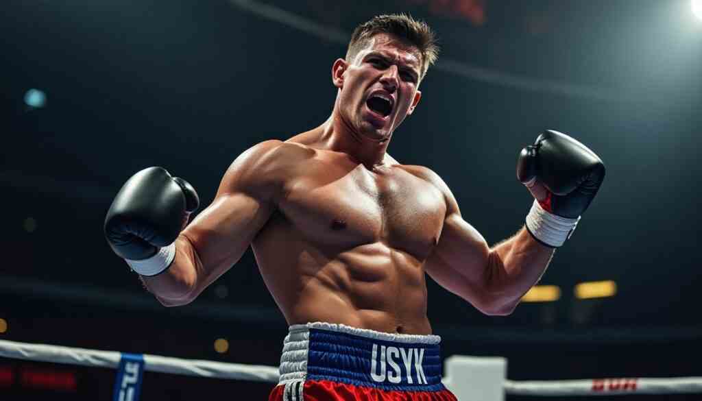 Toujours assoiffĂ© de victoire, Oleksandr Usyk affirme que la perte de la ceinture des poids lourds n’est que ‘temporaire oleksandr usyk, toujours avide de victoire, dĂ©clare que la perte de la ceinture des poids lourds est une Ă©tape temporaire, prĂŞt Ă revenir plus fort pour reconquĂ©rir son titre.